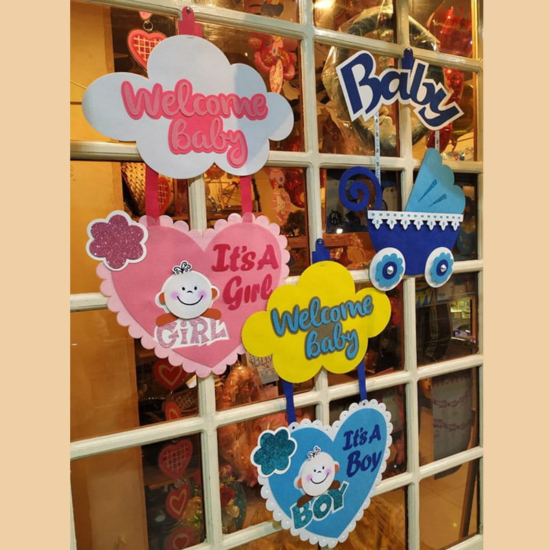 Baby Arrival Door Sign - Baby Arrival Announcement - Its A boy - its A Girl Baby Arrival Door Sign - Baby Arrival Announcement - Its A boy - its A Girl