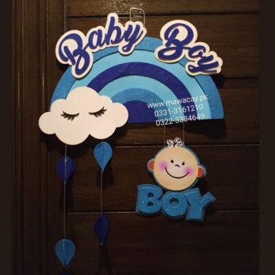 Baby Arrival Door Sign - Baby Arrival Announcement - Its A boy - its A Girl