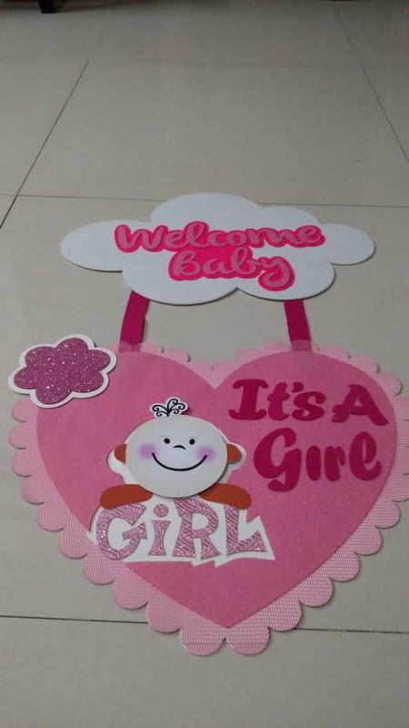 Baby Arrival Door Sign - Baby Arrival Announcement - Its A boy - its A Girl Baby Arrival Door Sign - Baby Arrival Announcement - Its A boy - its A Girl