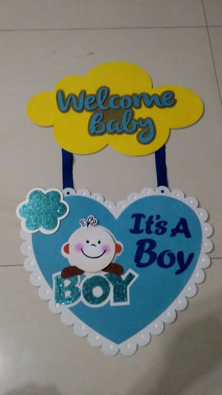 Baby Arrival Door Sign - Baby Arrival Announcement - Its A boy - its A Girl Baby Arrival Door Sign - Baby Arrival Announcement - Its A boy - its A Girl