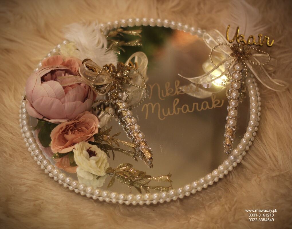 Nikah Pen - Nikah Pen with Mirror - Nikah Pen & Mirror - Bride and Groom Pen Nikah Pen - Nikah Pen with Mirror - Nikah Pen & Mirror - Bride and Groom Pen