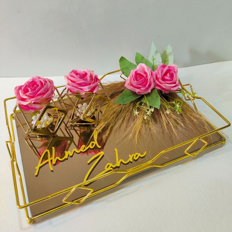 Engagement Ring Platter - Engagement Platter - Engagement Holder- Ring Ceremony Engagement Ring Platter - Engagement Platter - Engagement Holder- Ring Ceremony