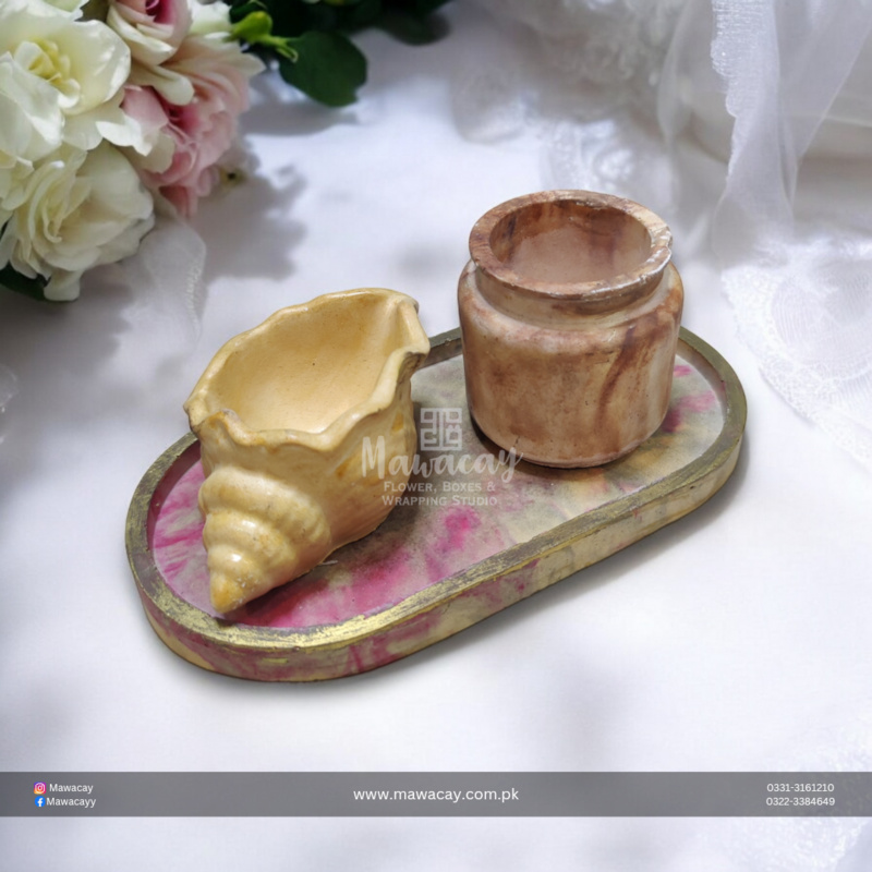 Handmade candle - Handmade gift - Clay tray - Handpainted clay tray - Hanpainted Concret Tray - House Decor Handmade candle - Handmade gift - Clay tray - Handpainted clay tray - Hanpainted Concret Tray - House Decor