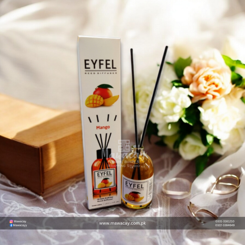 Turkish Diffuser - Eyfel Perfume Aroma Diffuser, Home Fragrance With Sticks & Ocean – 120ml Turkish Diffuser - Eyfel Perfume Aroma Diffuser, Home Fragrance With Sticks & Ocean – 120ml