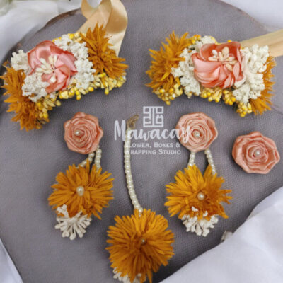 Handmade floral Jewellery – Artificial Floral Jewellery – Handmade Floral Bangles Handmade floral Jewellery - Artificial Floral Jewellery - Handmade Floral Bangles