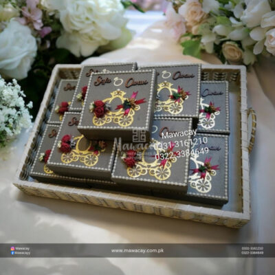 Engagement sweet box - Engagement box - Baat pakki box - Mithai box - Engagement sweet box