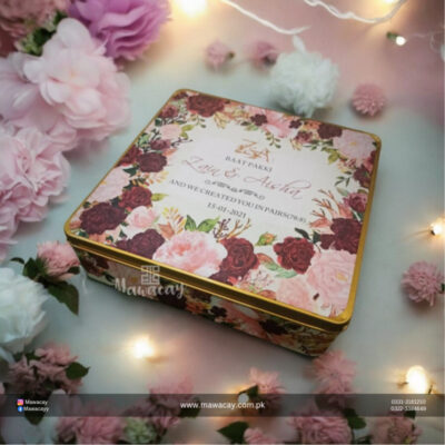 Engagement sweet box - Engagement box - Baat pakki box - Mithai box - Engagement sweet box