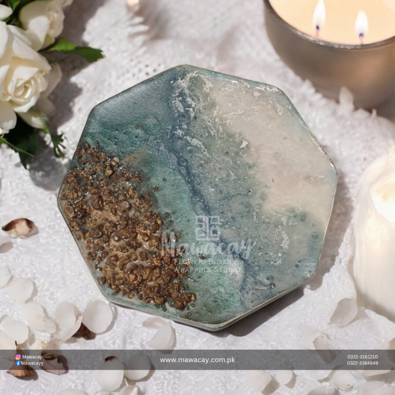 Handmade resin tray featuring vibrant colors and unique patterns, showcasing a smooth surface and raised edges, ideal for serving or displaying items Handmade resin tray featuring vibrant colors and unique patterns, showcasing a smooth surface and raised edges, ideal for serving or displaying items